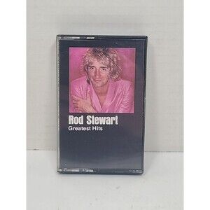 Rod Stewart Greatest Hits Cassette: Maggie May, Hot Legs, You’re In My Heart EUC